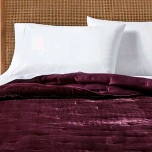 Opalhouse Velvet Tufted Stitch Quilt - Queen